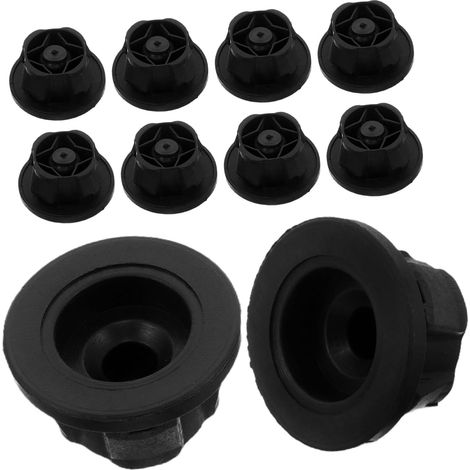 10pièces Butées Caoutchouc pour Cache-moteur Fixation de Capot Œillets de Protection Automobiles Accessoire Moteur (1/5)