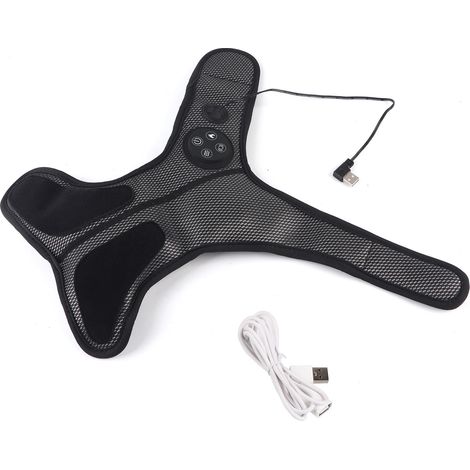 Appareil de massage des pieds chauffant électrique avec support de cheville, appareil de massage des pieds vibrant, appareil de massage des pieds multifonctionnel pour la thérapie des pieds (1/5)