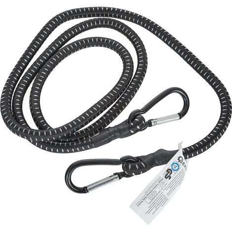 Cintas de goma para transporte de equipaje + ganchos de seguridad de 10 mm x 150 cm (40) (1/3)