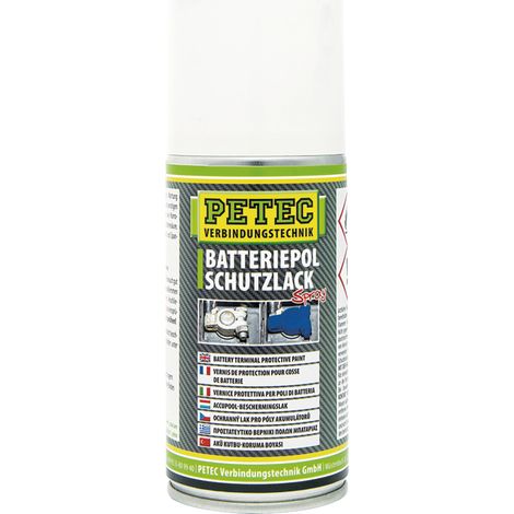 Barniz protector en spray Petec para abrazaderas 150 ml 72650