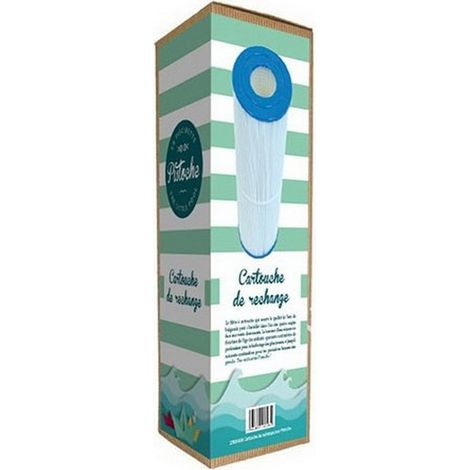 Cartouche de filtre de piscine 26,4 cm – Ø 9,2 cm – Finesse de filtration élevée – Compatible Pistoche et Tropic Junior (1/3)