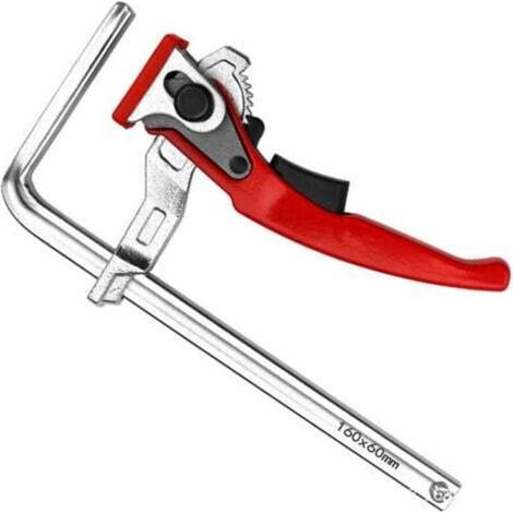 [JAMAIS UTILISÉ] Serre-joints à cliquet rapide pour rails, serre-joints pour rails de travail du bois pour établis MFT et systèmes de rails de travail du bois (1/4)
