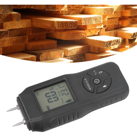Hygromètre Numérique et Détecteur d'Humidité du Bois avec Aiguille pour Détection de Fuite - Livré sans Batterie - KZQ (1/5)