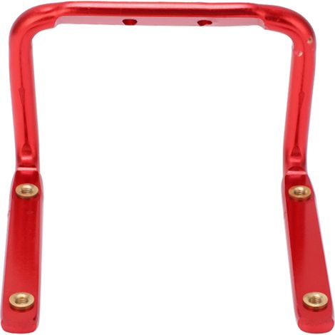 Fahrradflaschenhalter aus Aluminiumlegierung, einfache Montage, leicht, robust und sicher, rotes Fahrradzubehör (1/5)