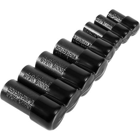 Jeu de 8 tarauds et douilles de qualité industrielle, kit de réparation 1/4" et 3/8" avec clé électrique