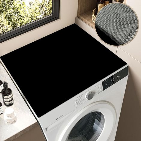 Tapis de protection pour lave-linge ou sèche-linge (modèle 1), 60 x 60 cm, semelle en caoutchouc antidérapante et anti-poussière.-AquaForge (1/5)