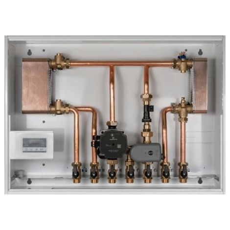 Module hydraulique MODULFIT biomasse C1 ECS chauffage et ECS avec circulateur - THERMADOR GHBCECS1C