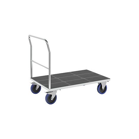 eurokraft pro  Carrello a pianale con impugnatura tubolare  (1/2)