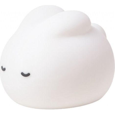 Lampe de sommeil simple en silicone en forme de lapin. Convient aux enfants, lampe à frapper rechargeable par USB, intensité lumineuse réglable, veilleuse LED mignonne avec minuterie. (1/4)