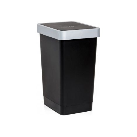 Godet basculant noir Intelligent 25L Tatay (1/5)