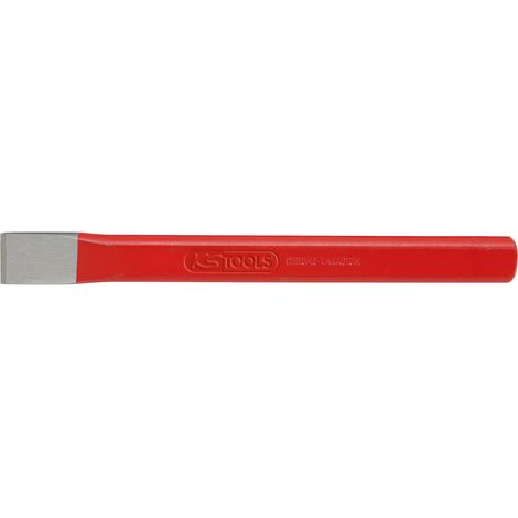 KS Tools - Burin méplat réafutable, profil constant, 25 mm, Longueur 200 mm - 156.0586