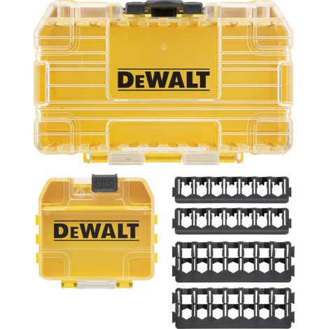 Dewalt – Coffret multi-outils DT70801QZ – Mallette de rangement TOUGHCASE™ – Supports pour 7 embouts de vissage 25/57mm – Compatible chariot T-STAK (1/4)