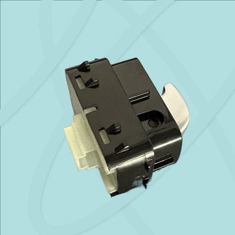 A2059051513 Applicable to Mercedes-Benz CE, GLC, and GLS class electric window regulators, single switch, brown base. (1/4)