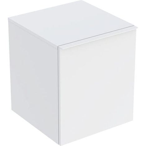 Armoire latérale GE Acanto avec 1 tiroir, 1 tiroir intérieur, 45,2x52x47,5 cm, blanc mat