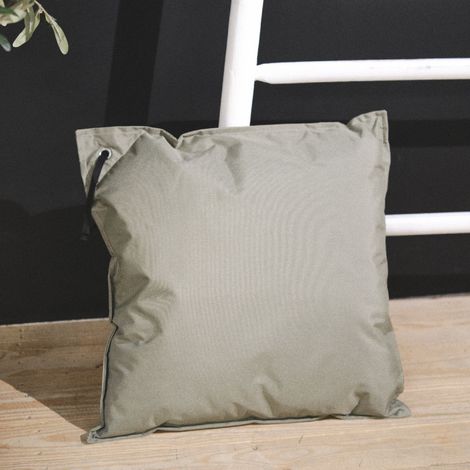 Coussin carré d'extérieur "Spirit Garden" - Vert sauge - 50 x 50 cm - Livraison gratuite (1/2)