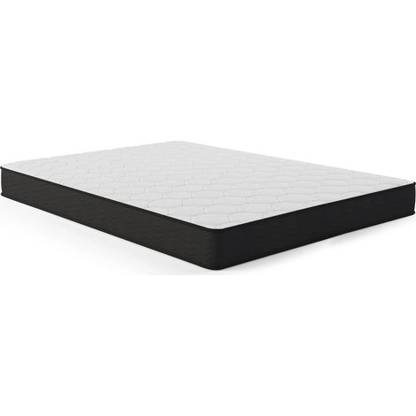 Iztoss – Matelas ressorts 140x190 cm – Épaisseur 20 cm – Mousse mémoire – Zones de confort différenciées – Super respirant