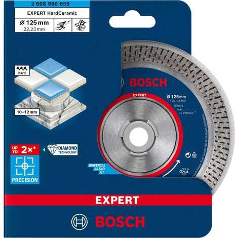1PZ BOSCH-A DISCO DIAMANTATO EXPERT CERAMICA D 125 MM