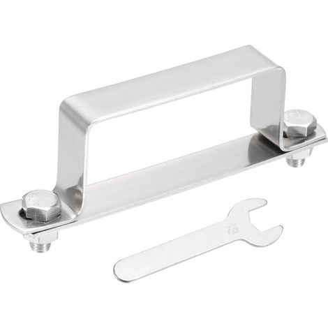 Collier En Tube Carré En U 80x40mm Support En Forme De U (1/5)