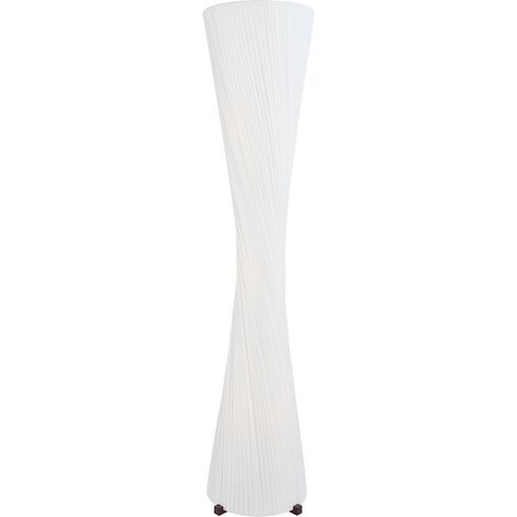 Lampadaire de Salon Design Art Déco en Inox Chromé et Latex Plissé Hauteur 180 cm 3 x E27 - PANGIVO (1/2)