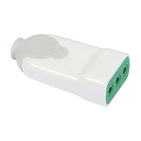 PRESA MOBILE FME - BIANCO 2P+T 10A- 10 pezzi
