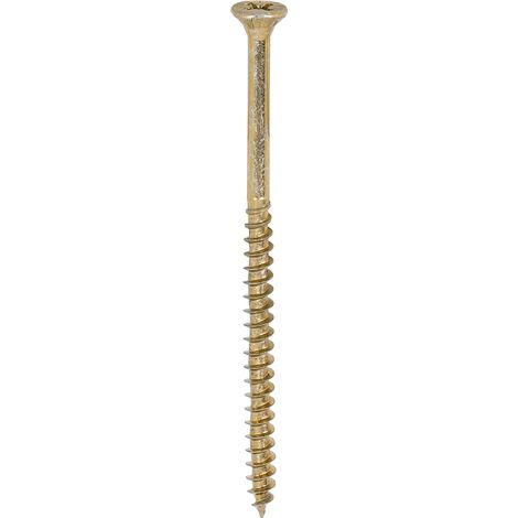 TIMCO Velocity Premium Multi-Use Countersunk Gold Woodscrews - 4.5 x 80