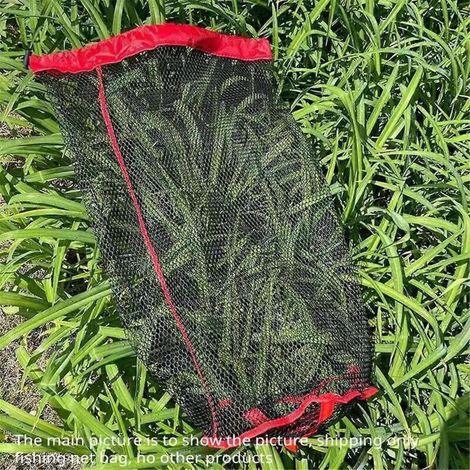 Sac filet de pêche pliable, filet de pêche épais, 2,5 mètres de long -- (1/5)