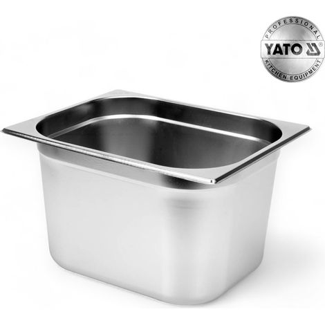 Gastronormbehälter 12,5 l - GN1/2, H200M - Edelstahl - YG-00265 (1/5)