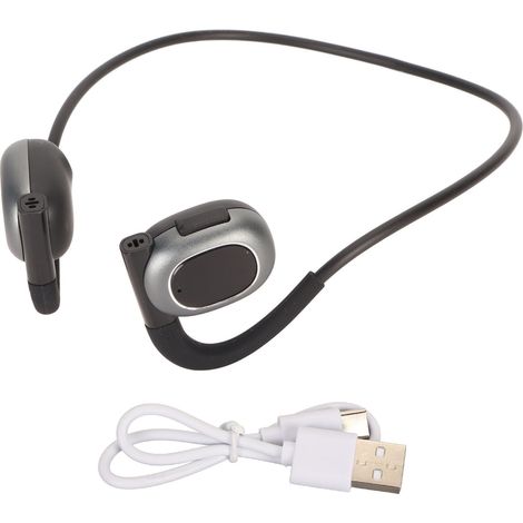 Écouteurs Bluetooth stéréo à conduction aérienne, étanches IPX6, rechargeables, sans fil, à oreille ouverte, pour la course et l'entraînement. Idéaux pour la course et l'entraînement. (1/5)