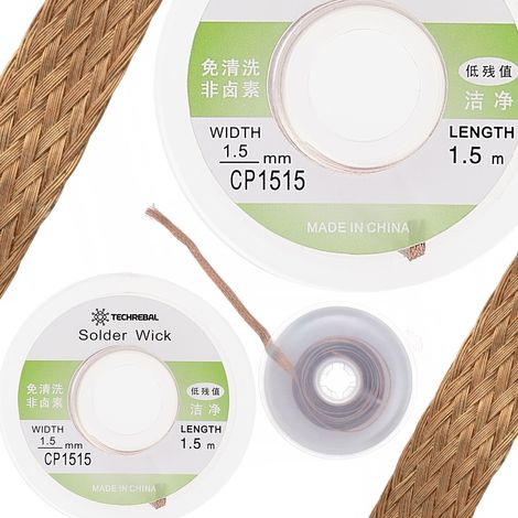 Malla de soldadura para estaño CP1515 de 1,5 mm