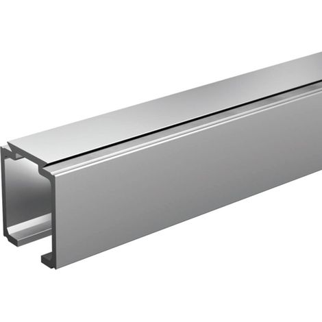 Carril de aluminio para SAF40/SAF80 para puerta 40/80kg - L.2 m - MANTION SA - 11108/200