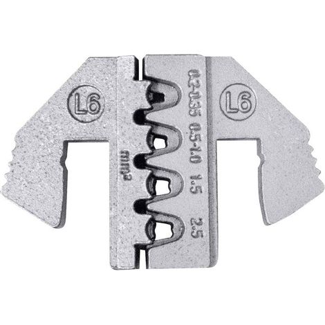 [NEUWERTIG] B-Ware Toolcraft Crimpeinsatz MCP 2.8 Kontakt zinkphosphatiert 0.5 bis 2.5 mm² robust (1/2)