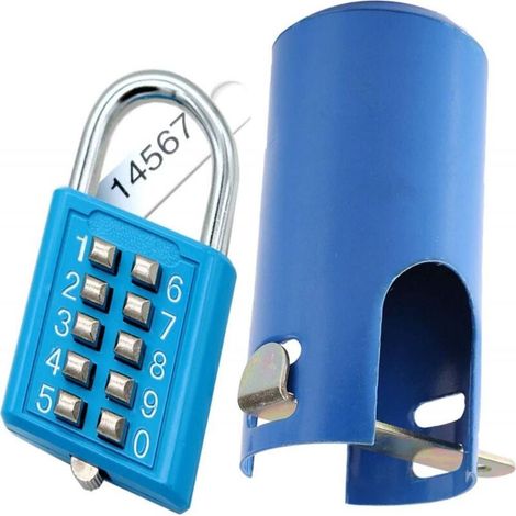 Système de verrouillage extérieur pour robinet, protection contre le vandalisme, tuyau d'arrosage isolé et couvercle d'économie d'eau faciles à installer. (1/4)