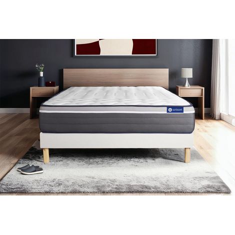 Kit rete e materasso matrimoniale Actilatex plus 180x200cm - Spessore : 26cm - Lattice e memory foam- molto rigido (1/5)