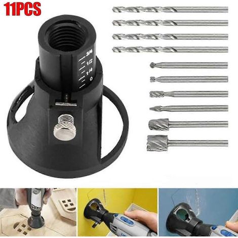 Accessoires Dremel : fraises à meuler, limes rotatives pour bois, ensembles d'outils (1/4)