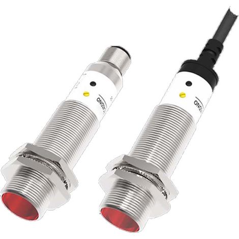 Capteur photoélectrique Suppression de l'arrière plan RS PRO, 1 m, Cylindrique, IP67 ( Prix pour 1 )