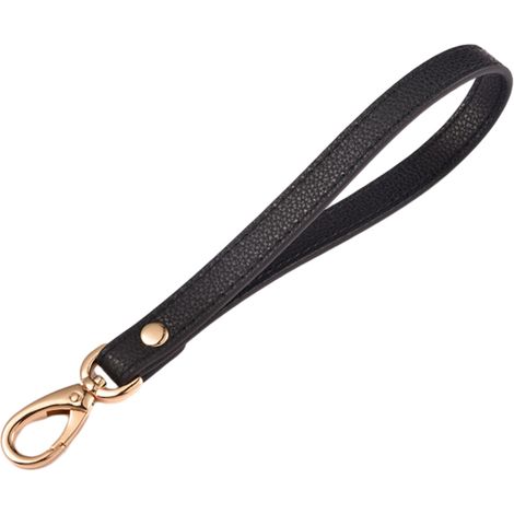 Wristlet Strap Leather Replacement Clutch Purse Key Wrist Lanyard, Cell Phone lanyards Key Chain Holder (1/5)