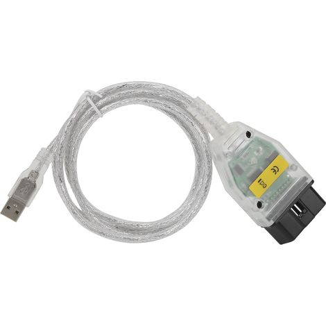 INPA Switch OBD2 Adapterkabel mit FT232RL Chip, Autodiagnosegerät, weißes Gehäuse, grüne Platine für die E-Serie (1/5)