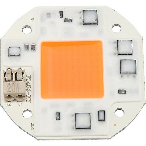 Lampe de croissance LED à spectre complet COB pour plantes vertes et fleurs, 20 W (1/5)