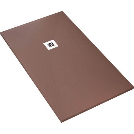 Piatto Doccia in Pietra 75x120 cm Bonussi Ardesia Everest Marrone (1/5)