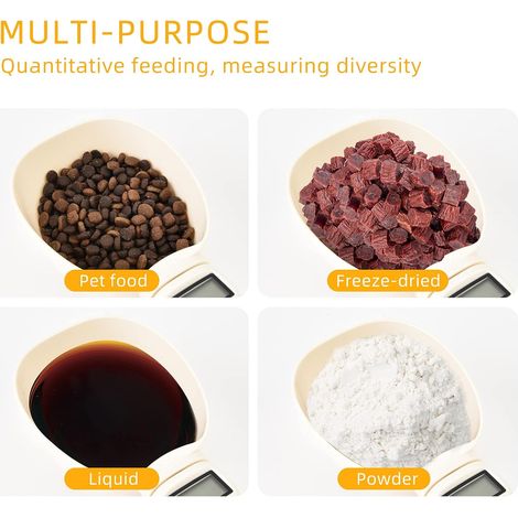 Cuillère-balance de cuisine - Balance alimentaire numérique de haute précision et grande capacité (800 g/1 g)-AquaForge (1/4)