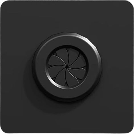 CCYKXA Black 86 Cable Socket Panel with Outlet Hole, Decorative Wall Covers to Conceal Wires and Type 86 Power Outlet with Outlet Hole (1/4)