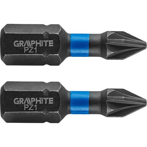 Puntas de impacto PZ1 x 25 mm, 2 unidades. (1/2)