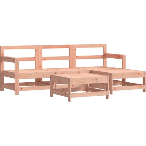 Maison Exclusive - Salon de jardin 5 pcs bois massif douglas (1/5)