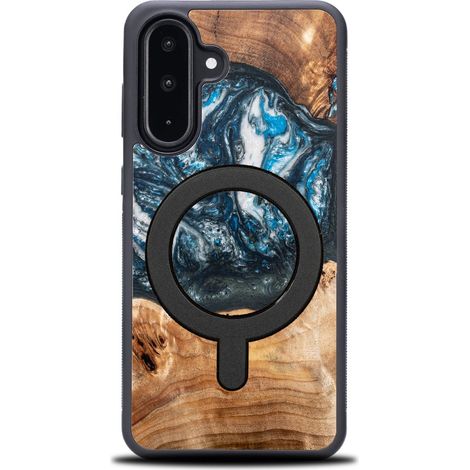 Custodia esclusiva Bewood per Samsung Galaxy A26 5G - Pianeti - Terra con MagSafe (1/5)
