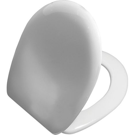 Siège de WC VITRA NORMUS thermoplastique blanc avec couvercle intégré 370 x 370 mm arrondi (1/3)