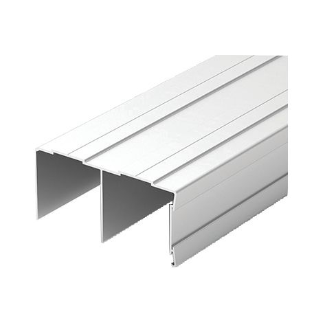 Rail haut 96 pour profil P300 anodisé argent 2,55m - SEED GAMMISTE - RH96SA25 (1/2)