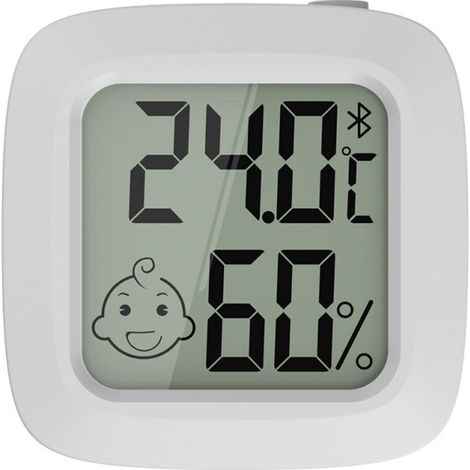 Station météo - thermomètre intérieur, support Bluetooth, thermomètre électronique de précision (1/4)