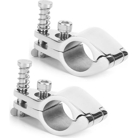 2pcs Goupille à Mâchoire Articulée & Bride à Came pour Bateau, Accastillage Marine Yacht (22MM) (1/5)