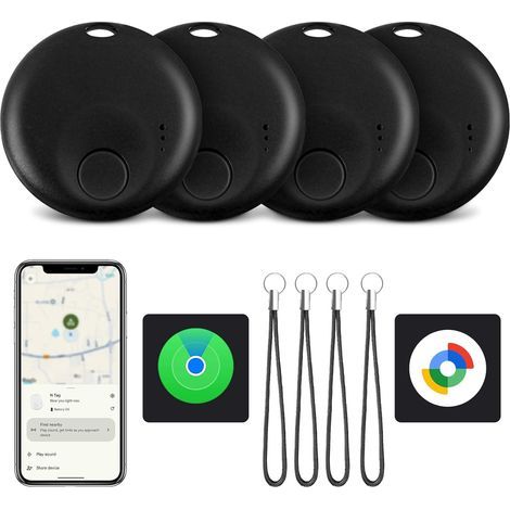 Airtag Item Finder ti aiuta a rintracciare chiavi, portafoglio, zaino (confezione da 4) e batterie. (1/5)
