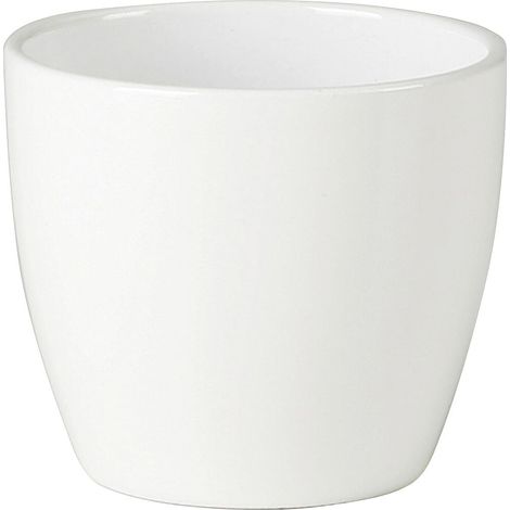 Scheurich Übertopf Serie 920 Ø 13 x 11,5 cm alaska weiß Keramiktöpfe